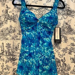 Shore Shapes Swimwear . One piece over lay swimsuit